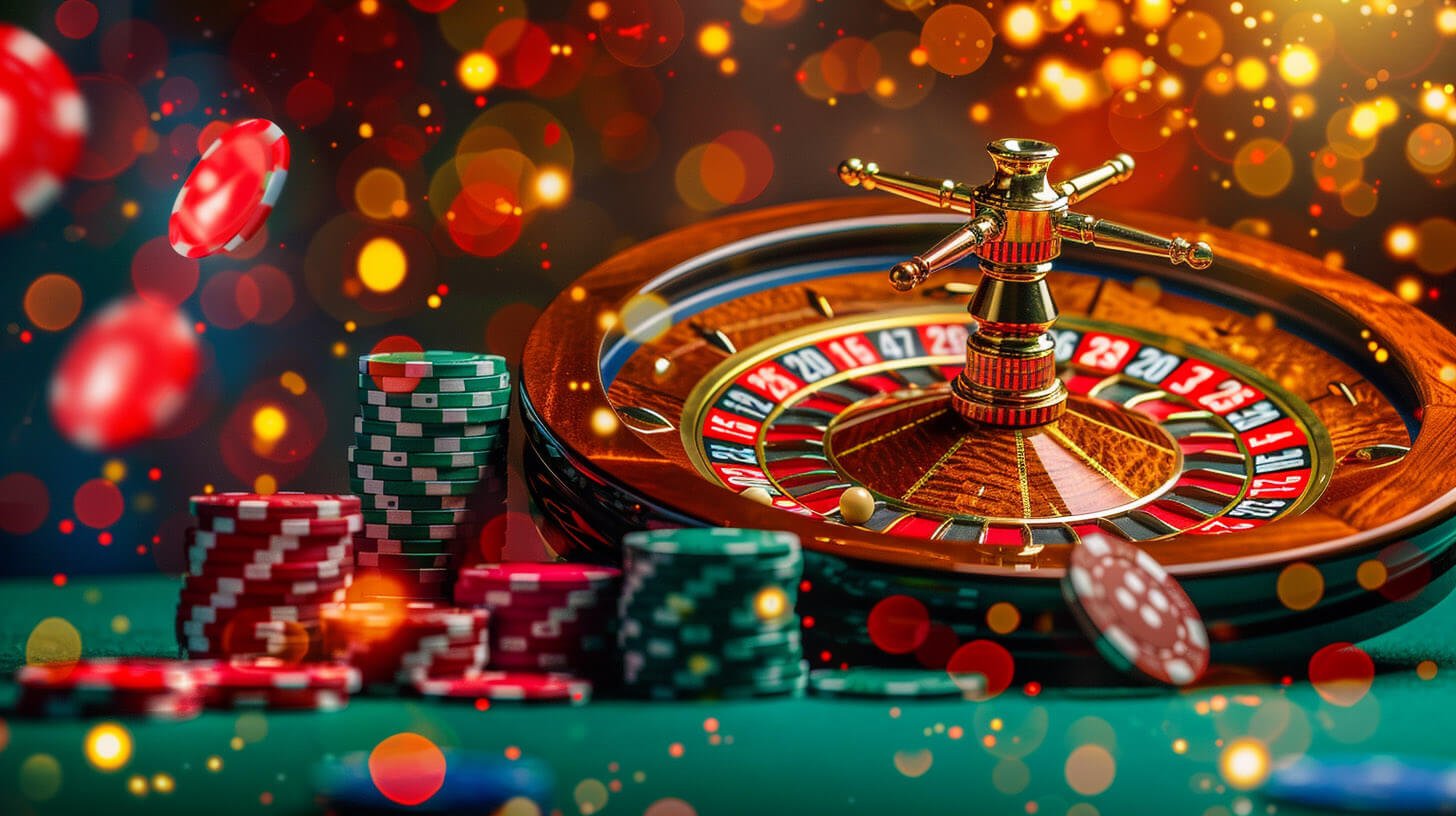 Antarmuka Live Roulette garitoto dengan roda dan panel taruhan